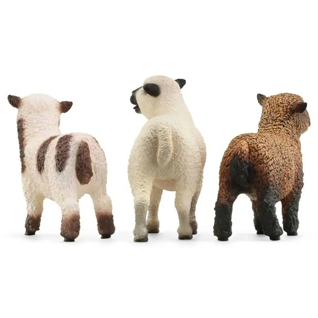 imagen de Schleich: Farm World - Figura set de amigos corderos (42660) 3