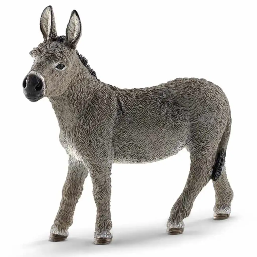 imagen de Schleich: Figura de burro (13772) 1