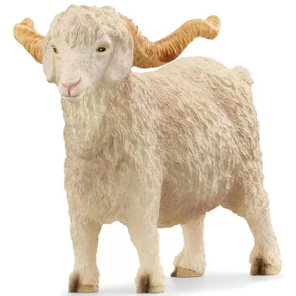 imagen de Schleich: Figura de cabra Angora (13970) 1