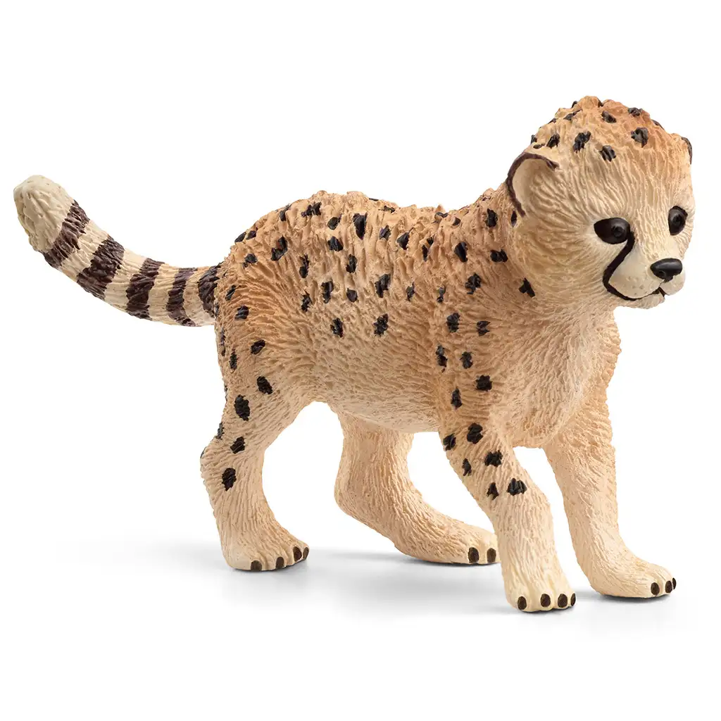 imagen de Schleich: Figura de cachorro de guepardo (14866) 1
