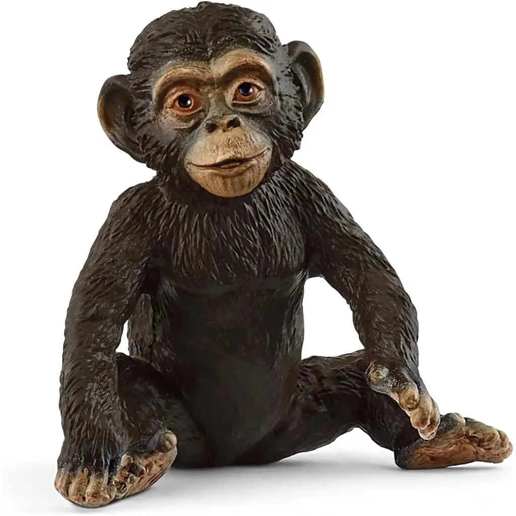 imagen de Schleich: Figura de cría de chimpancé (14884) 1