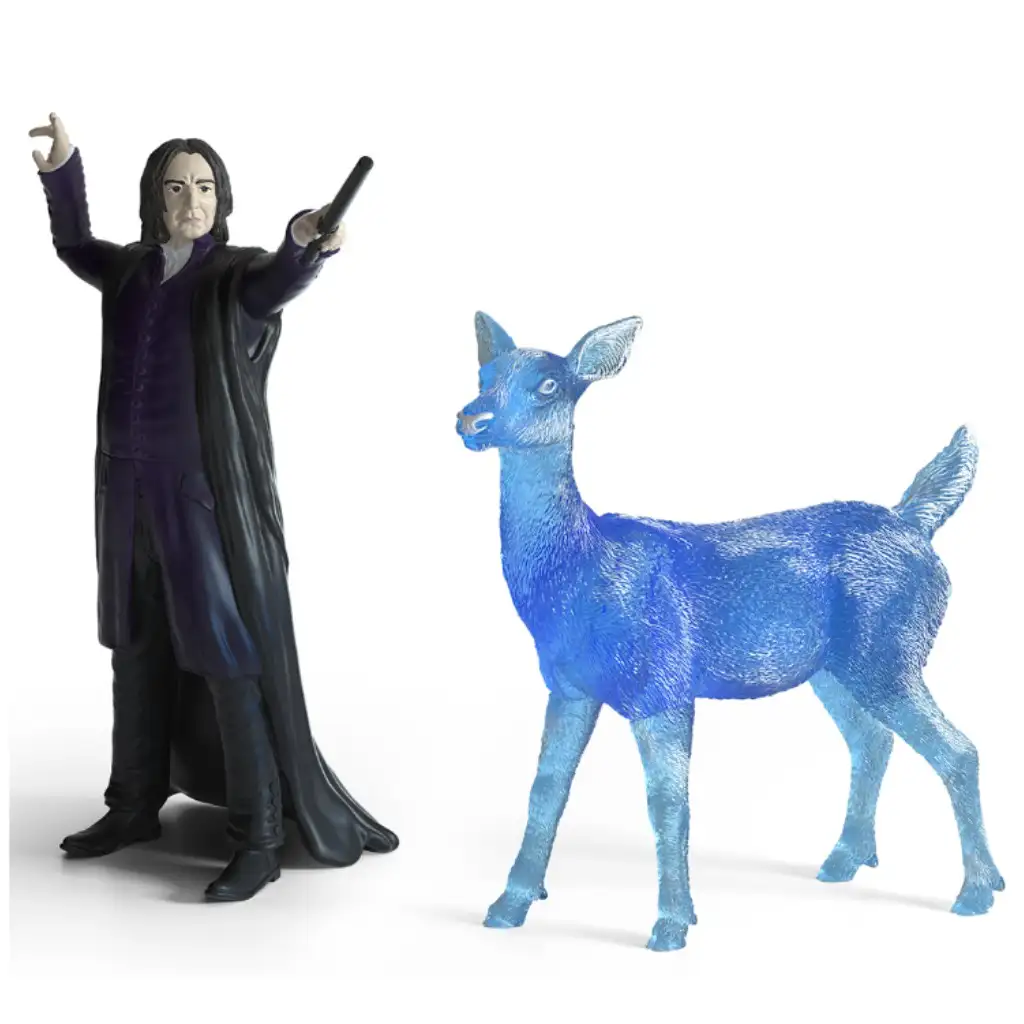 imagen de Schleich: Figura de la figura de profesor Snape y su patronus de Harry Potter (42683) 2