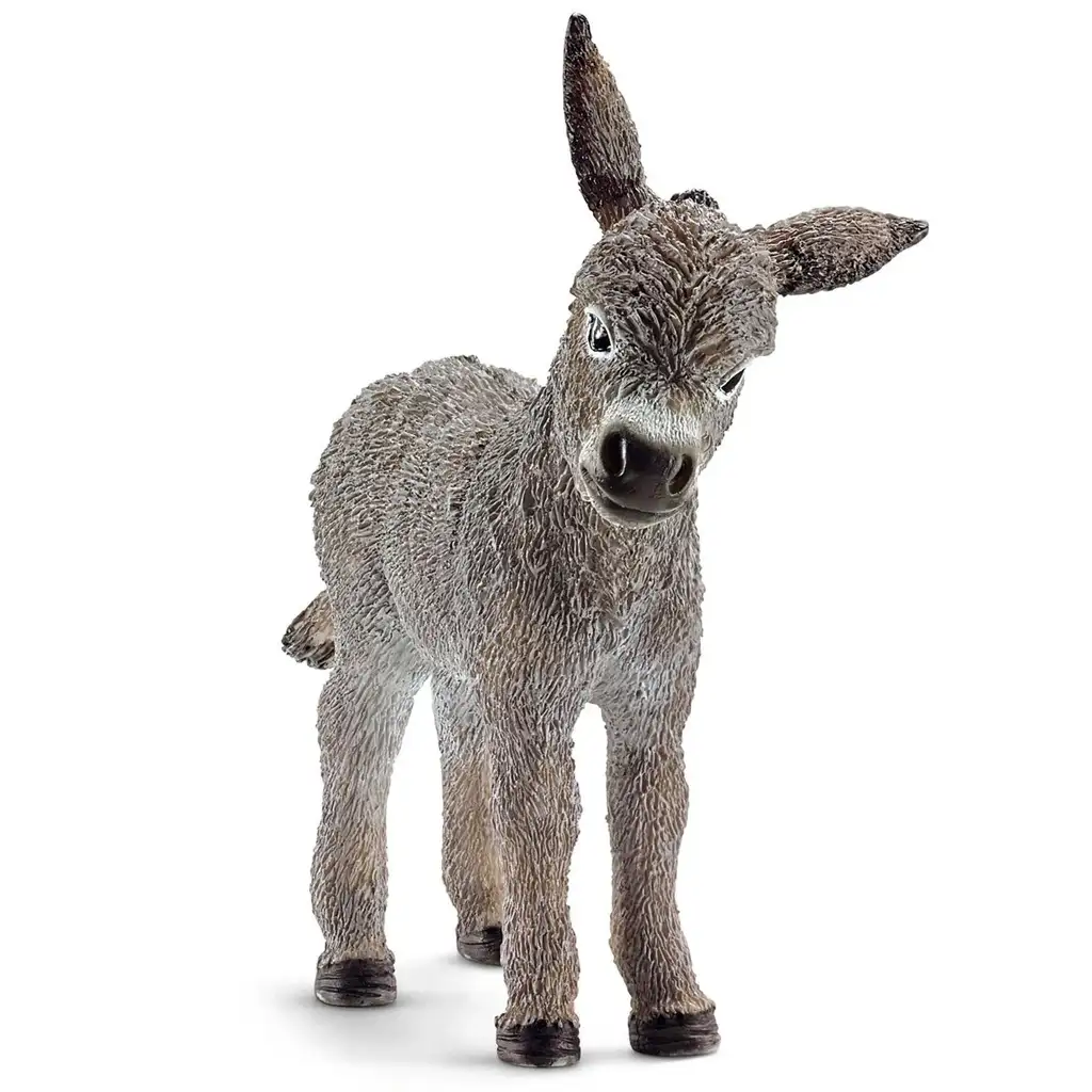 imagen de Schleich: Figura de potro de burro (13746) 1