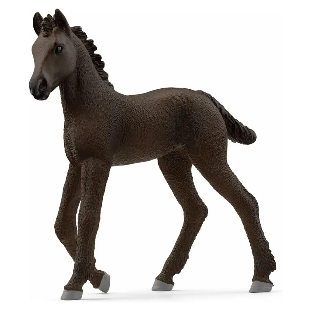 imagen de Schleich: Figura de potro frisón (13977) 1