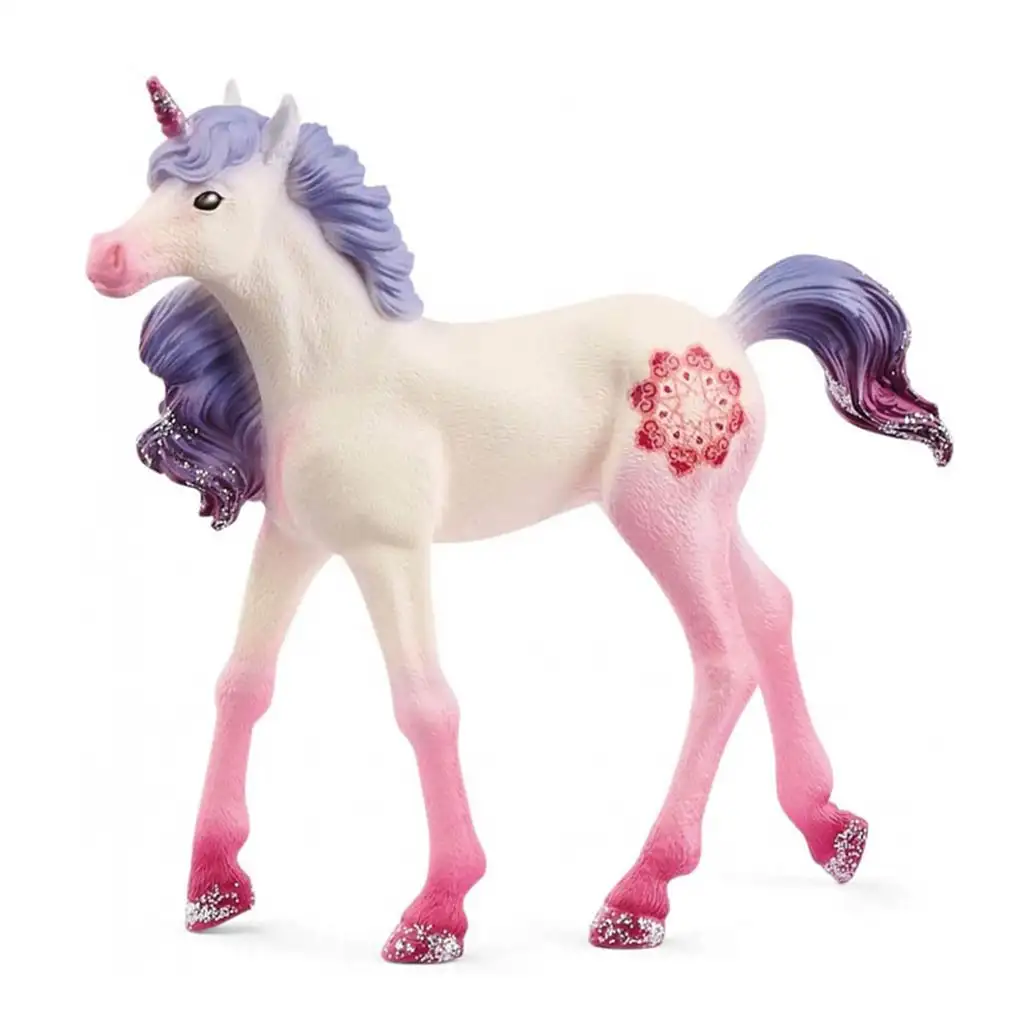 imagen de Schleich: Figura de potro unicornio (70716) 1