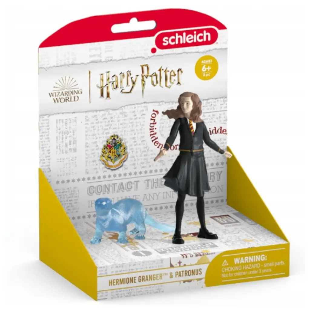 imagen de Schleich: Harry Potter figura de Hermione y su patrónus (42681) 1