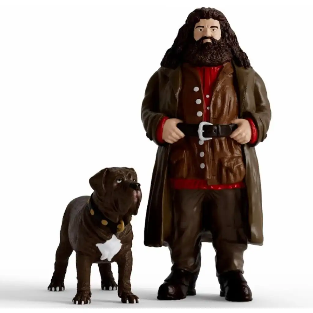 imagen de Schleich: Harry Potter Hagrid y figura de Colmillo (42638) 2