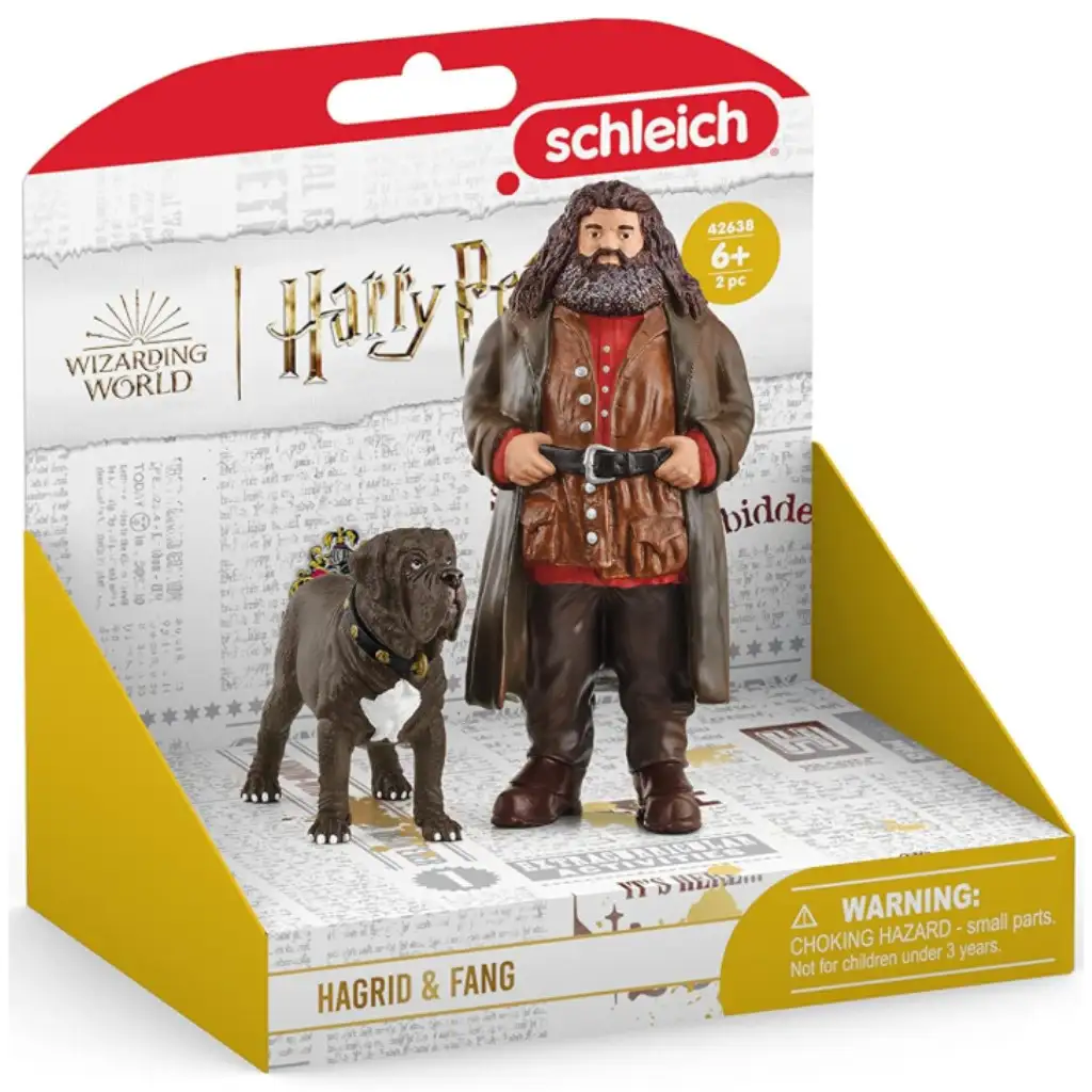 imagen de Schleich: Harry Potter Hagrid y figura de Colmillo (42638) 1