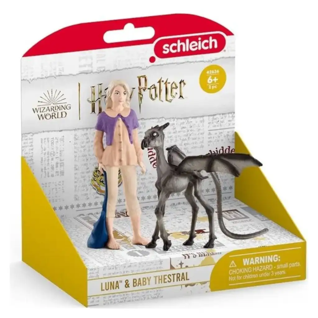 imagen de Schleich: Harry Potter Luna y figura de Thestral set (42636) 1