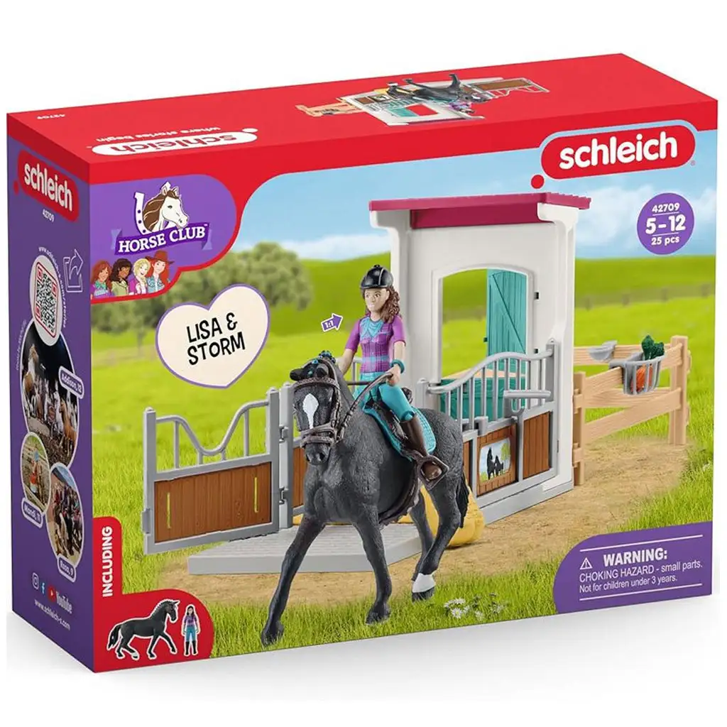 imagen de Schleich: Horse Club - Caja de juego de Lisa y Storm 1