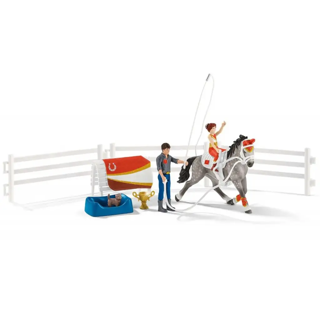 imagen de Schleich: Horse Club - Juego de equitación de Mia (42443) 2