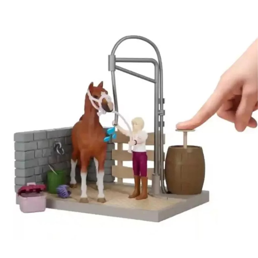 imagen de Schleich: Horse Club - Lavadero de caballos de Sofia (42792) 2