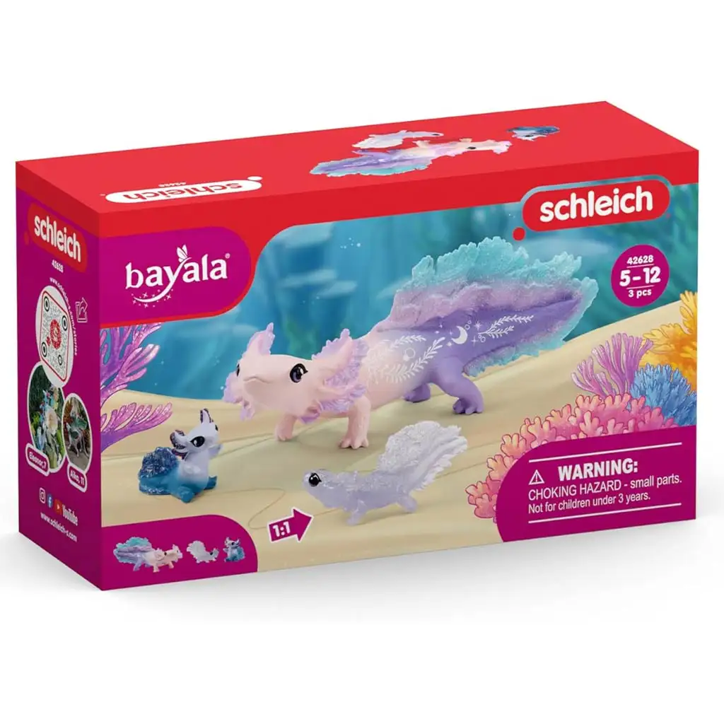 imagen de Schleich: Kit de exploración de Axolotl (42628) 1