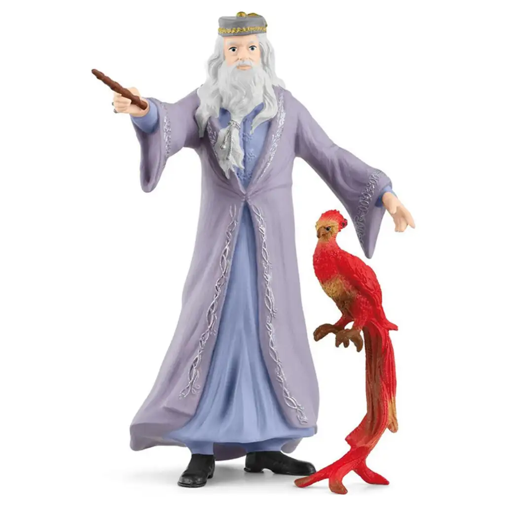 imagen de Schleich: Set de figuras de Harry Potter Dumbledore y Fawkes (42637) 2