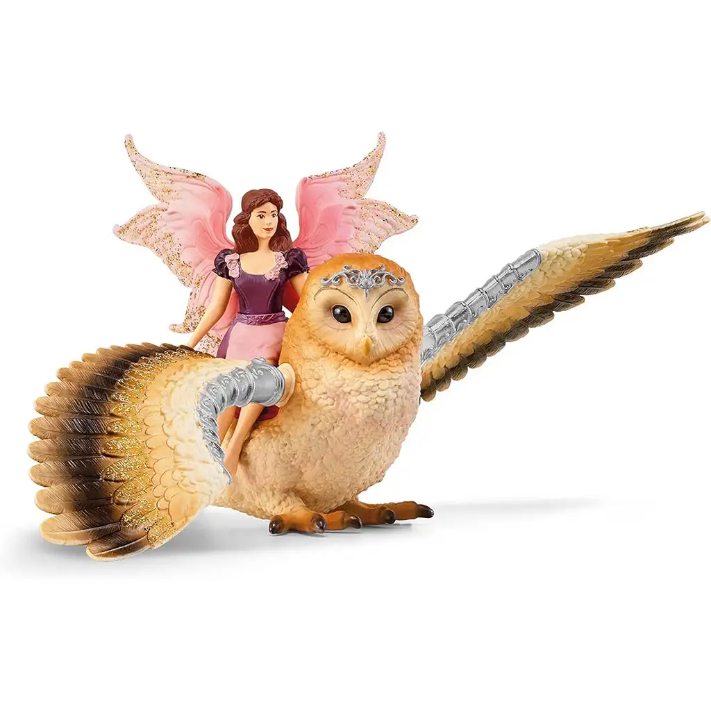 imagen de Schleich: Set de hada en búho (70789) 2