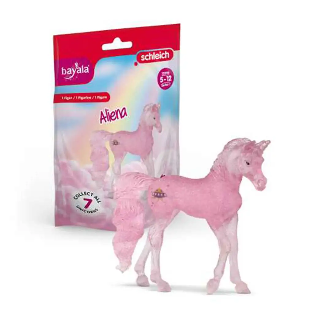 imagen de Schleich: Unicornio coleccionable - Figura Aliena (70798) 1