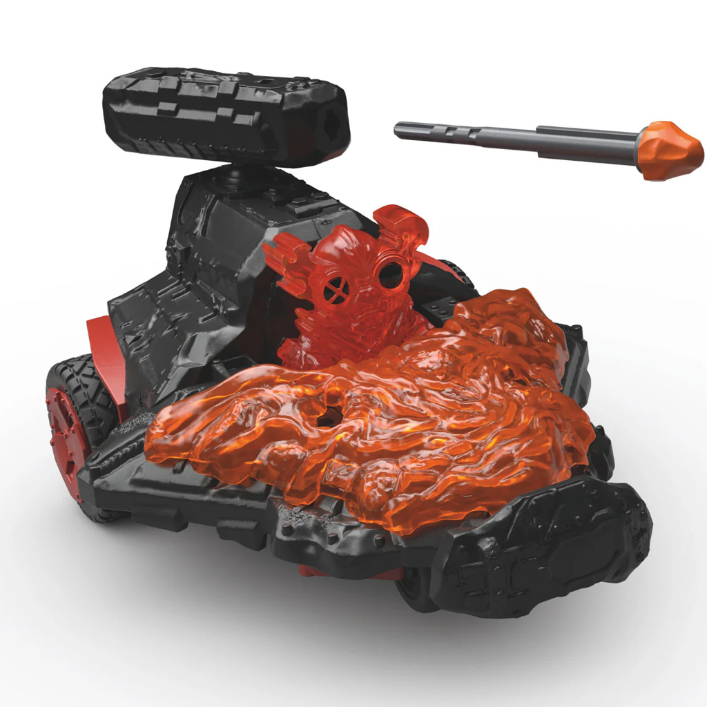 imagen de Schleich: Vehículo de combate de lava Eldrador con monstruo de lava y lanzador (42663) 1