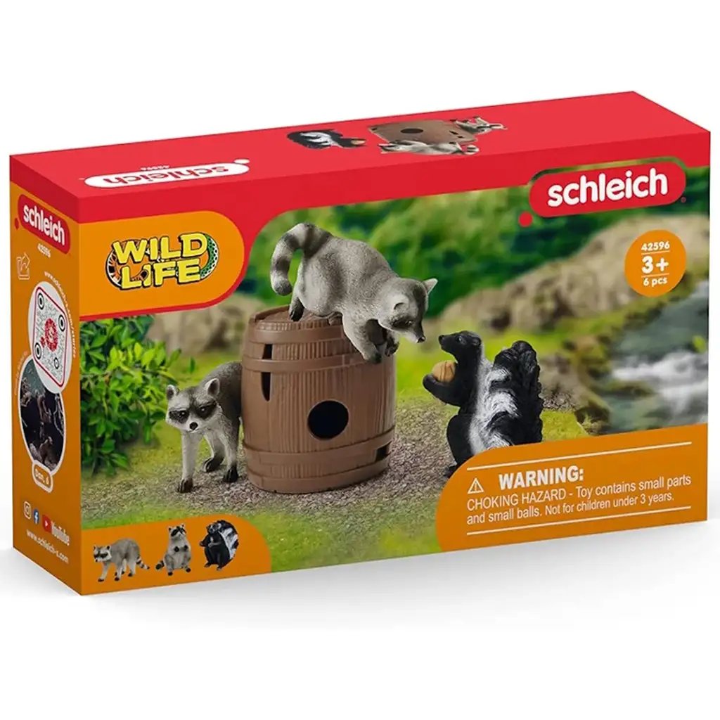 imagen de Schleich: Wild Life - Diversión con la nuez figura set (42596) 2