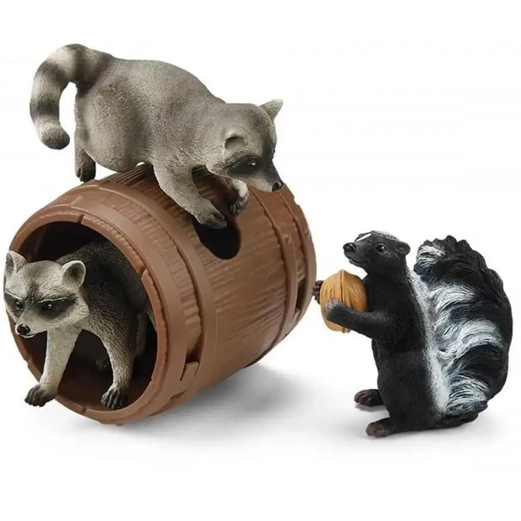 imagen de Schleich: Wild Life - Diversión con la nuez figura set (42596) 3
