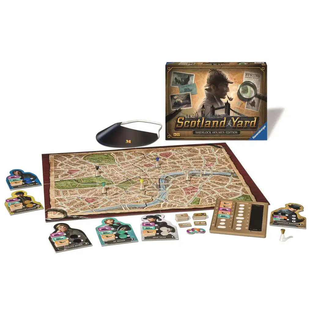 imagen de Scotland Yard juego de mesa - edición Sherlock Holmes - Ravensburger 3