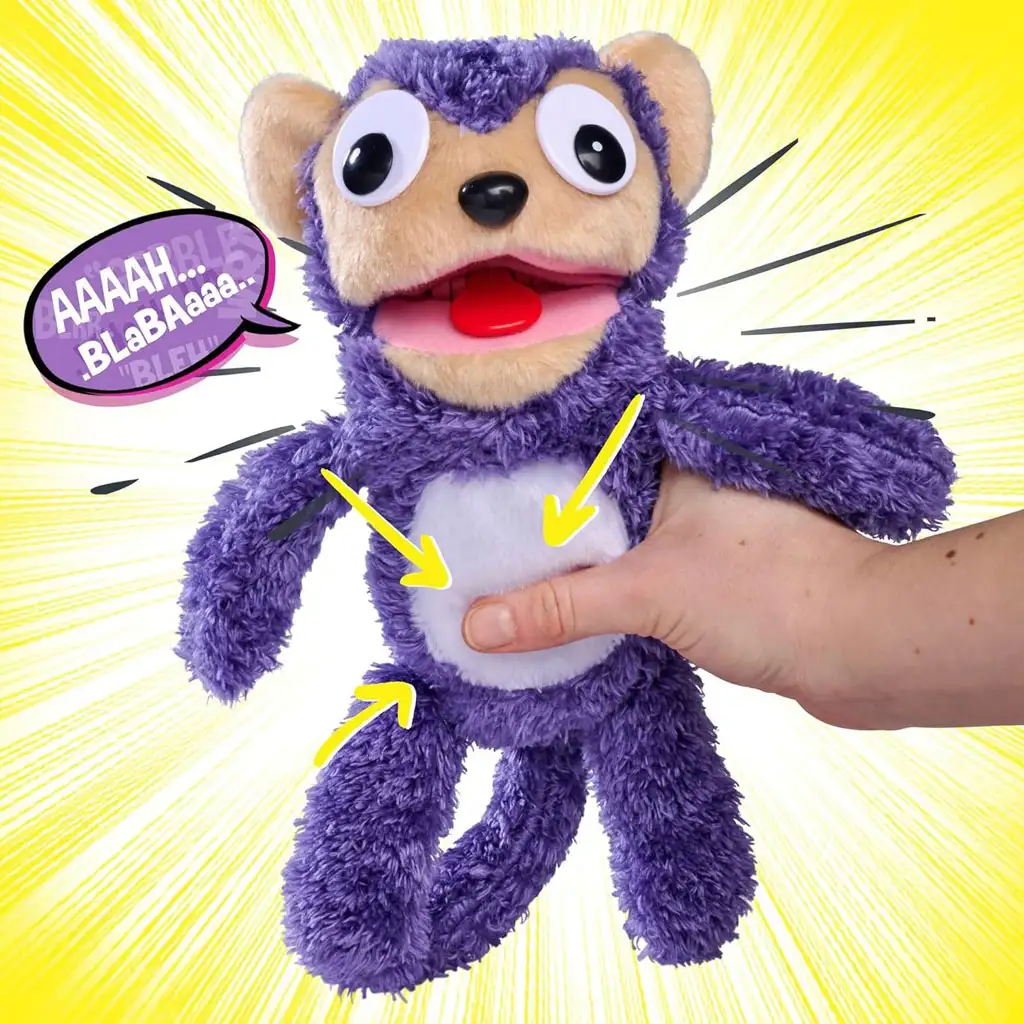 imagen de ScreamerZ: Mono chillón figura de peluche 30 cm - Simba Toys 4