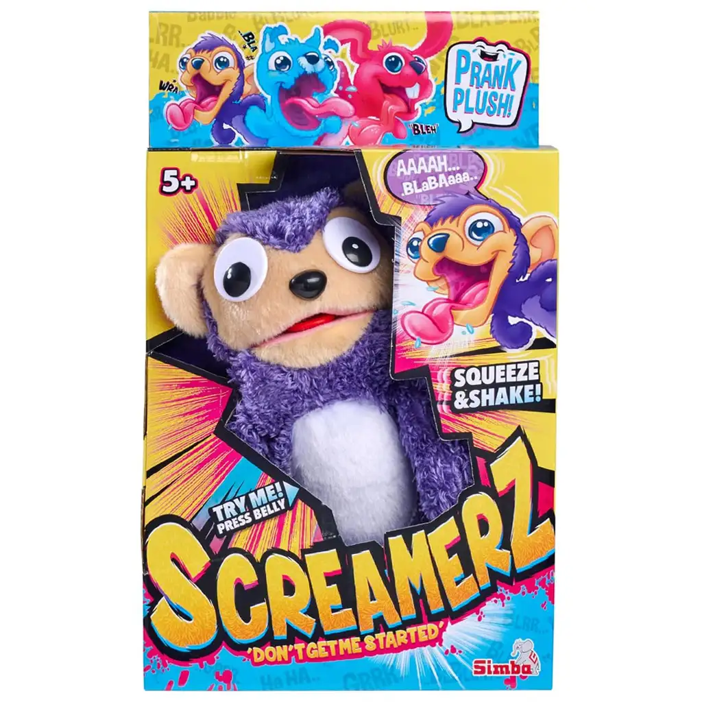 imagen de ScreamerZ: Mono chillón figura de peluche 30 cm - Simba Toys 1