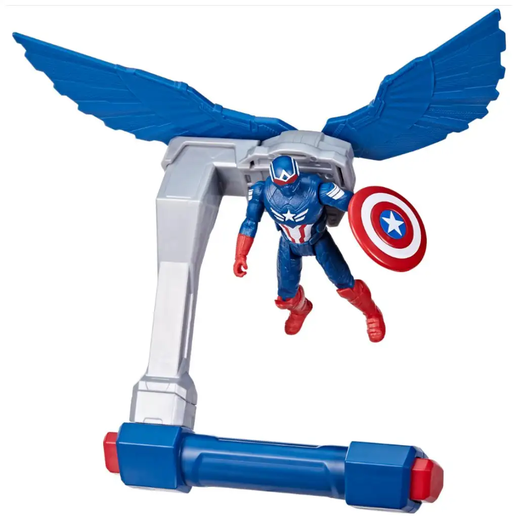 imagen de Serie de Héroes Épicos de Los Vengadores: Figura de Capitán América de 10 cm - Hasbro 2