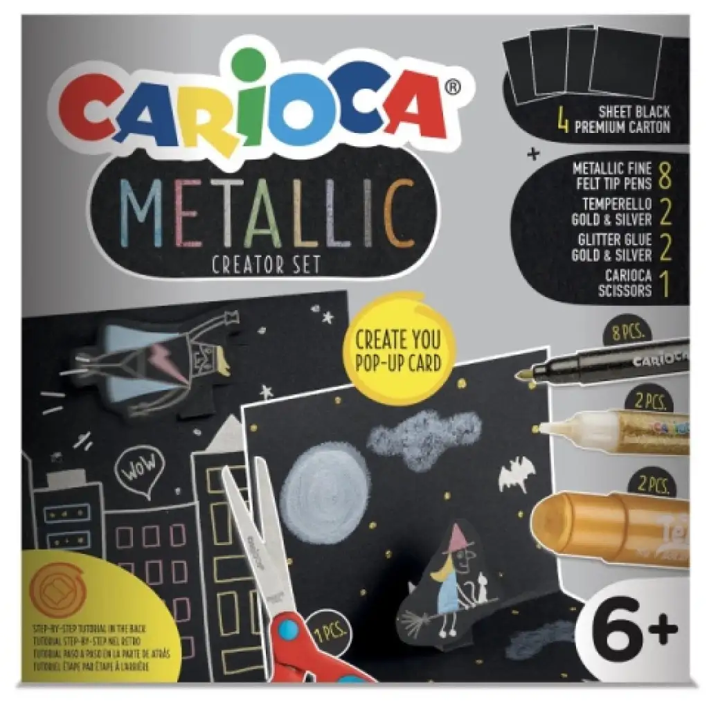 imagen de Set creativo metálico de 17 piezas - Carioca 1