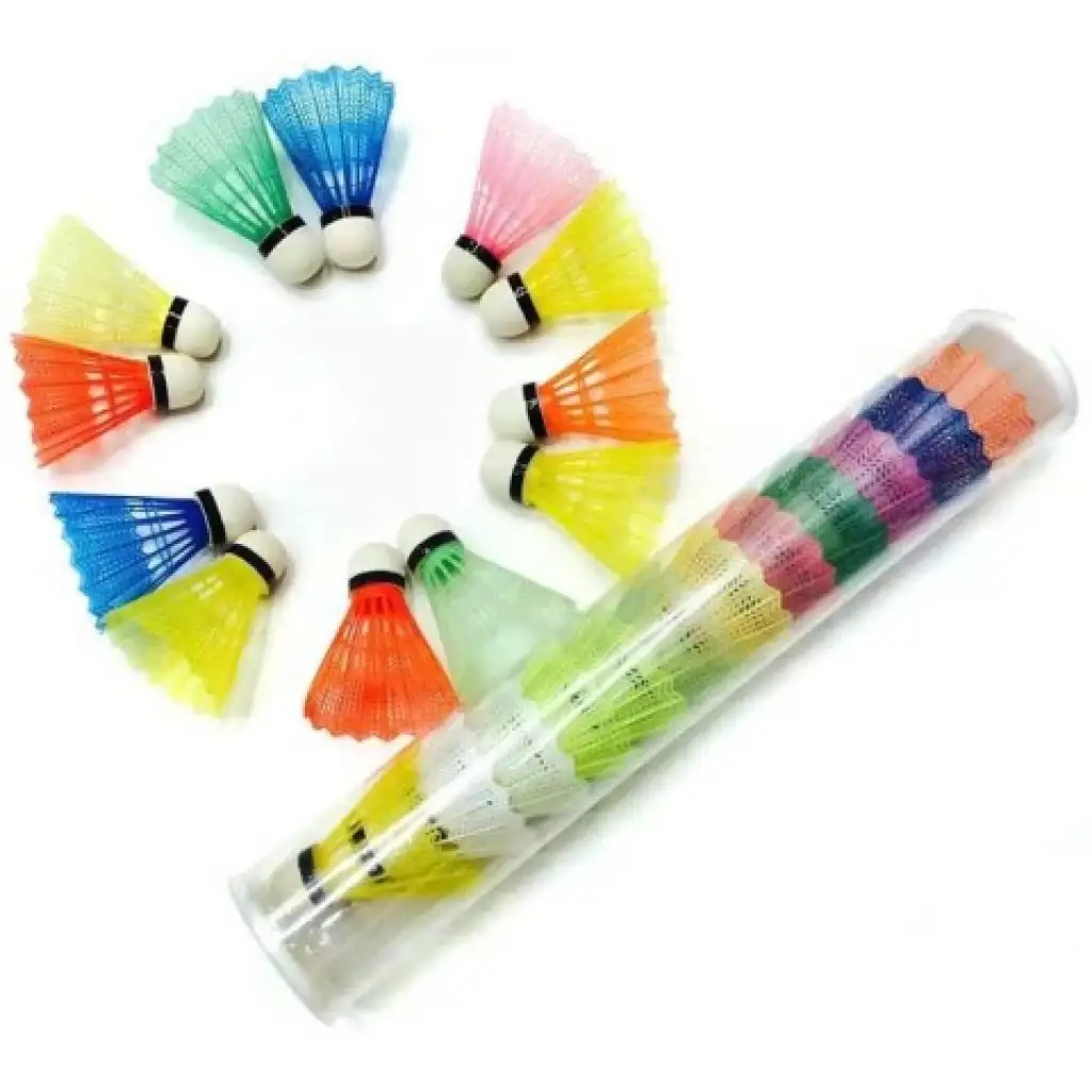 imagen de Set de 12 raquetas de bádminton de colores 2