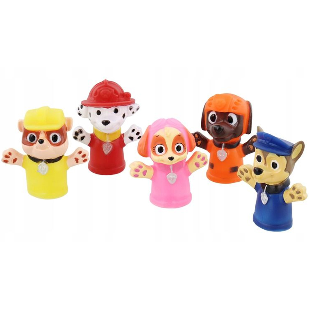 imagen de Set de 5 marionetas de dedo de Patrulla Canina 2