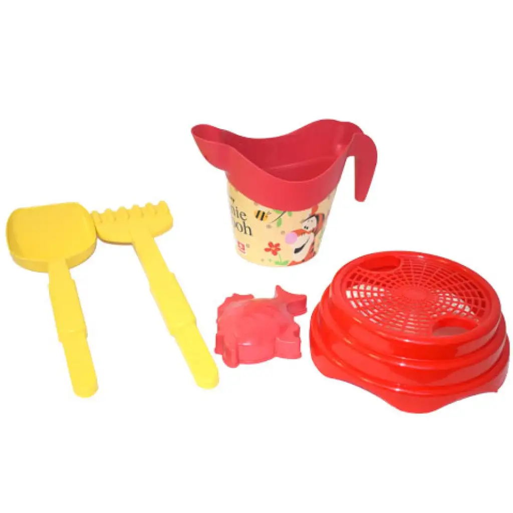 imagen de Set de arena de Winnie the Pooh con cubo - Mondo Toys 2