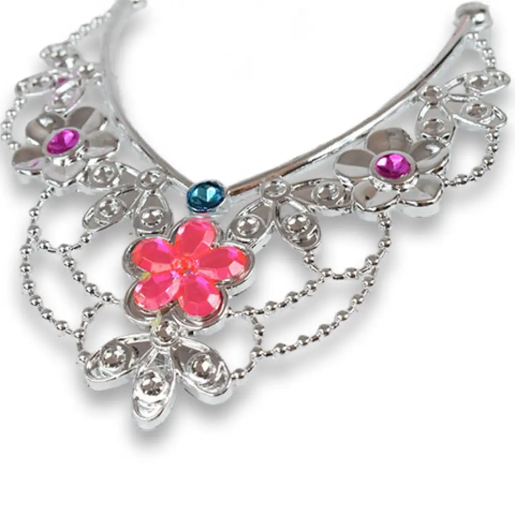 imagen de Set de belleza de princesa con tiara, collar y varita mágica 4