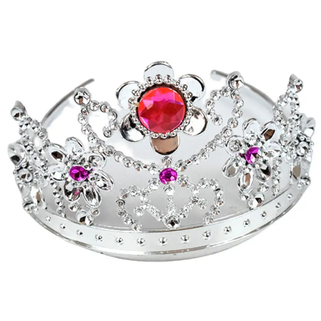 imagen de Set de belleza de princesa con tiara, horquilla, pendientes y varita mágica 3