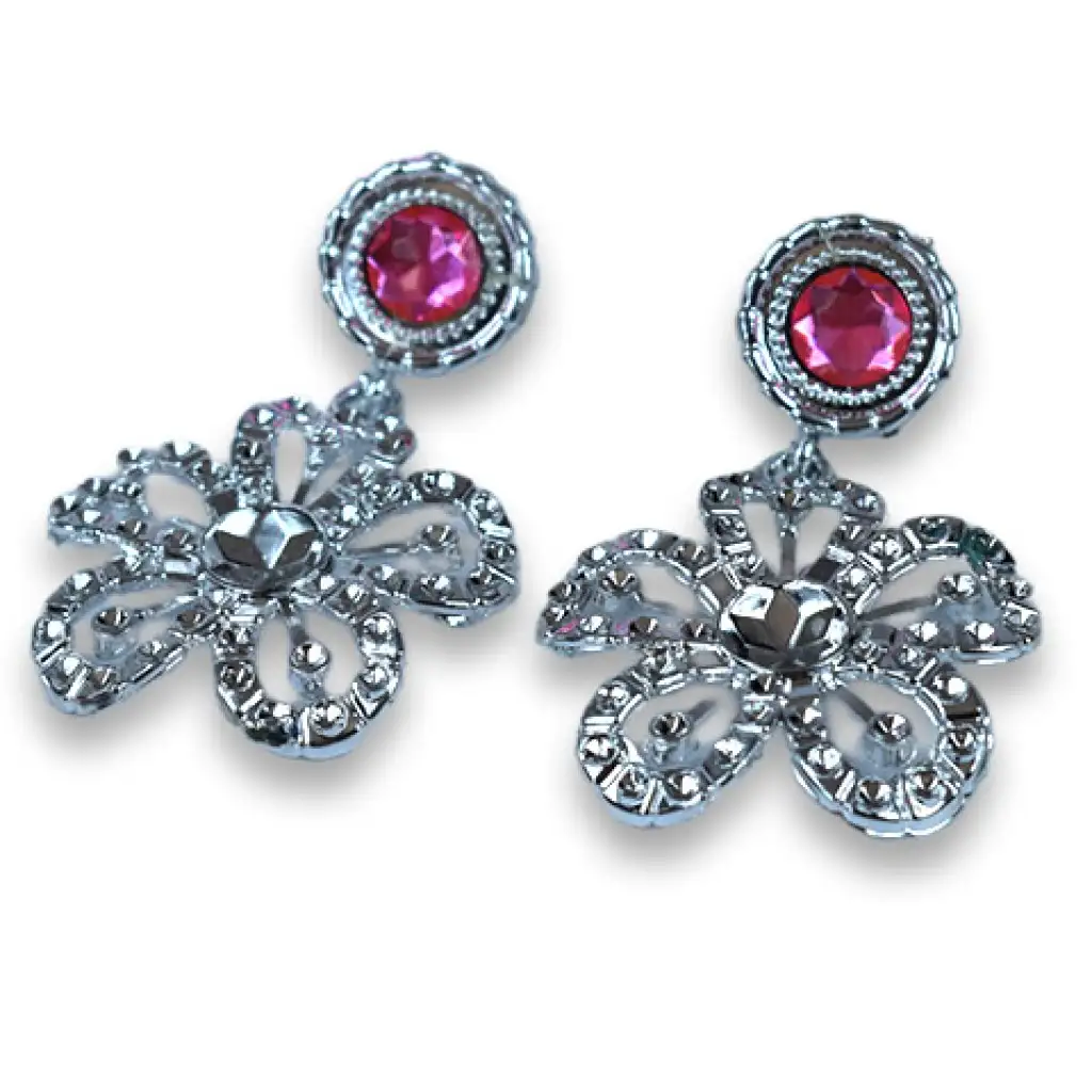 imagen de Set de belleza de princesa con tiara, horquilla, pendientes y varita mágica 4
