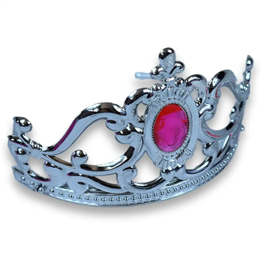 imagen de Set de belleza de princesa con tiara, varita mágica y pendientes 2