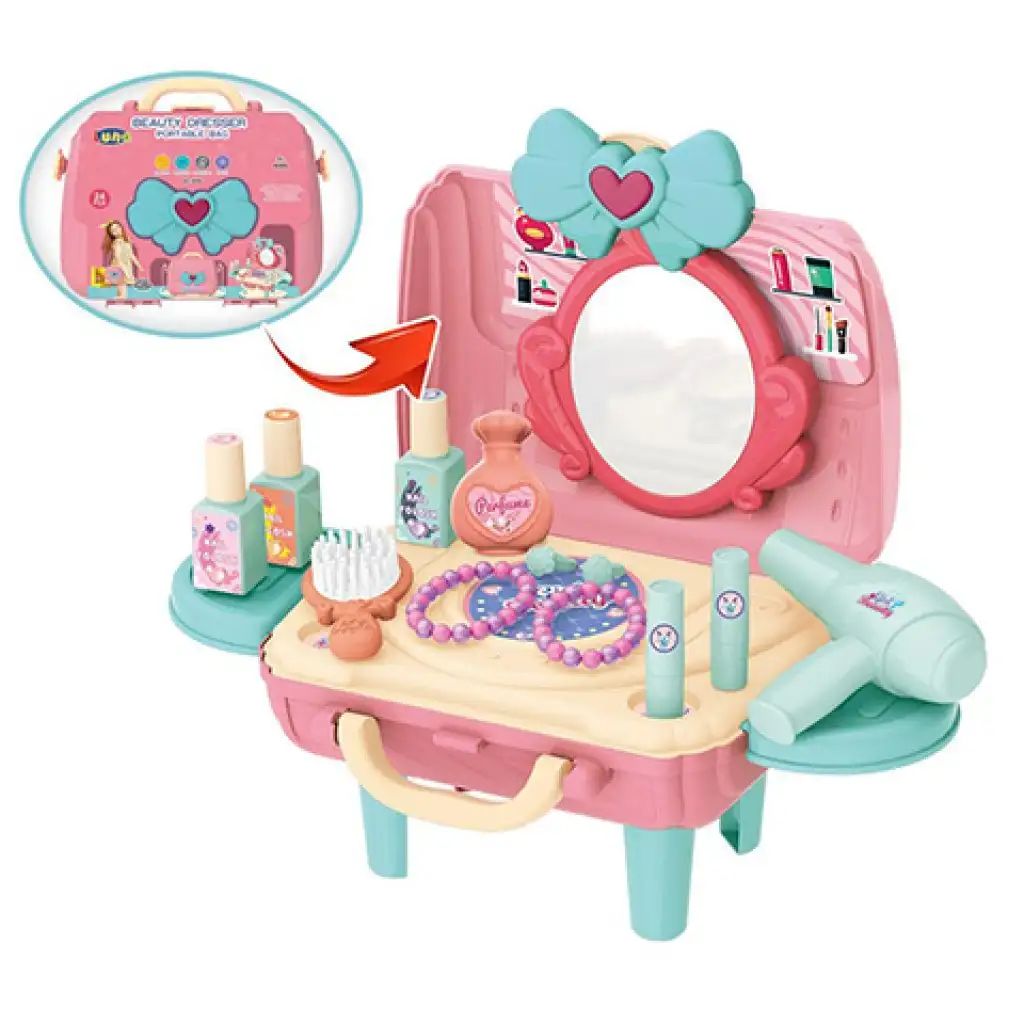 imagen de Set de belleza en maletín plegable de 25 piezas 1