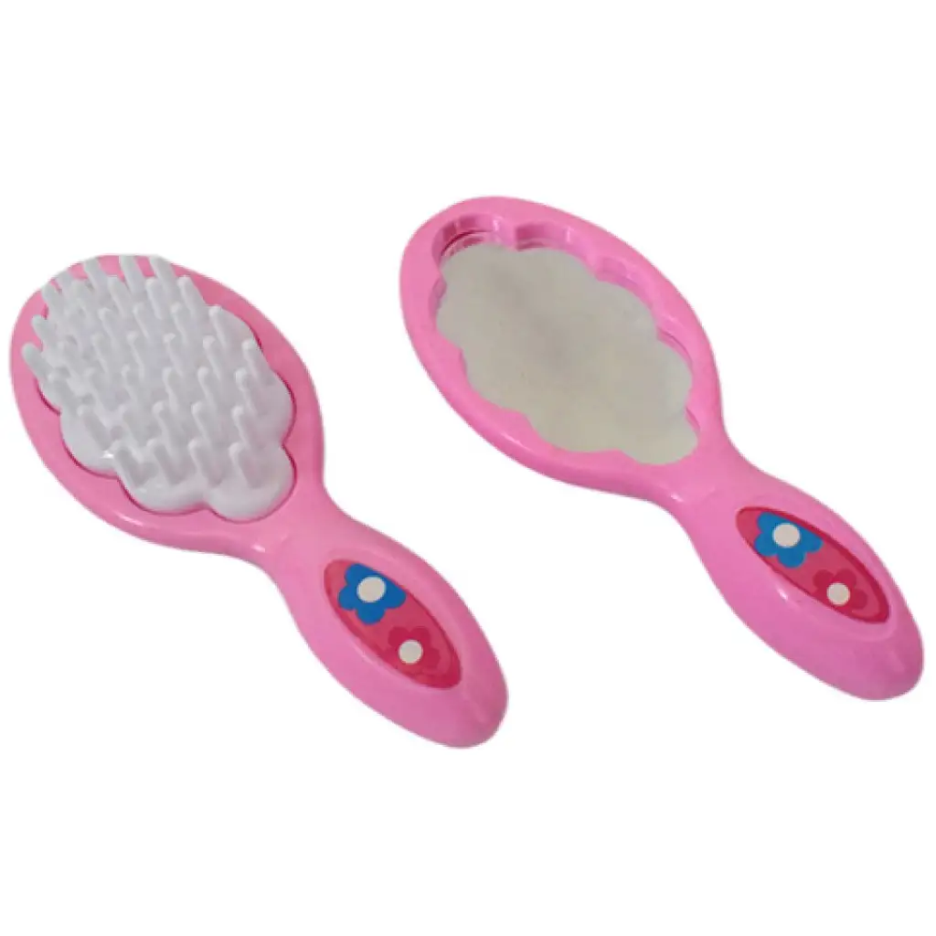 imagen de Set de belleza rosa de 8 piezas con secador de pelo, gafas de sol y accesorios 4