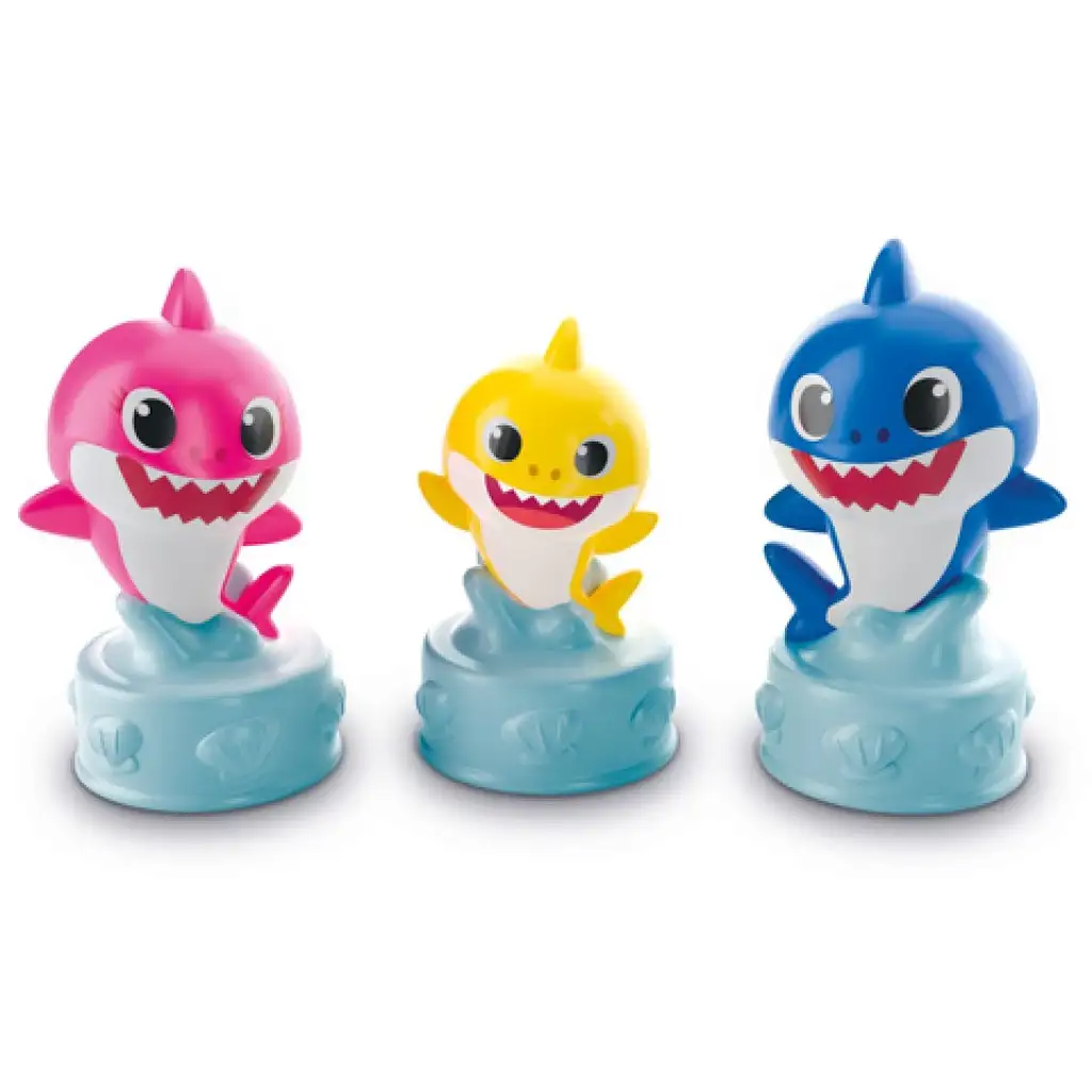 imagen de Set de bloques de construcción Baby Shark con figura en varias versiones - Clementoni 3
