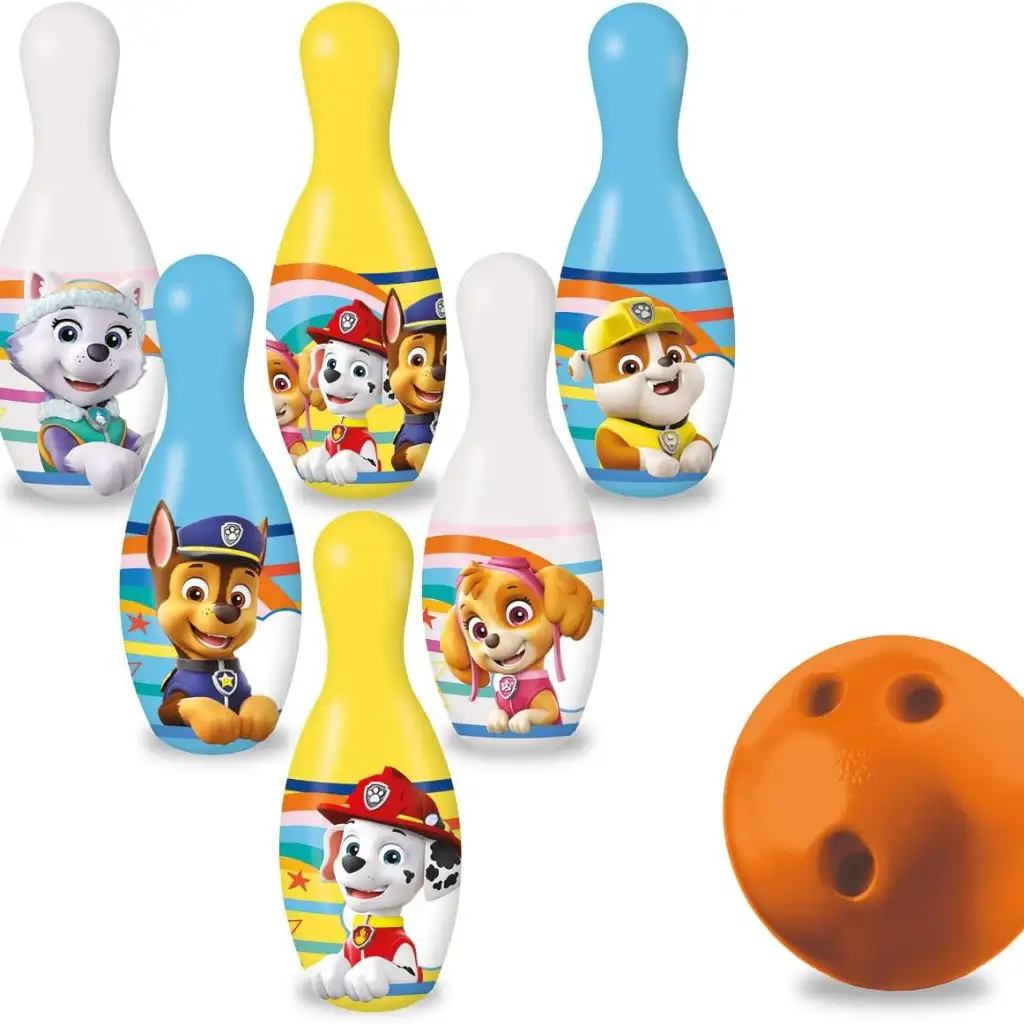 imagen de Set de bolos de Patrulla Canina con 6 figuras - Mondo Toys 2