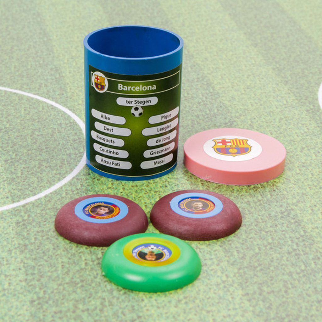 imagen de Set de campo de fútbol de botones 90×55 cm con almacenamiento y equipos 4