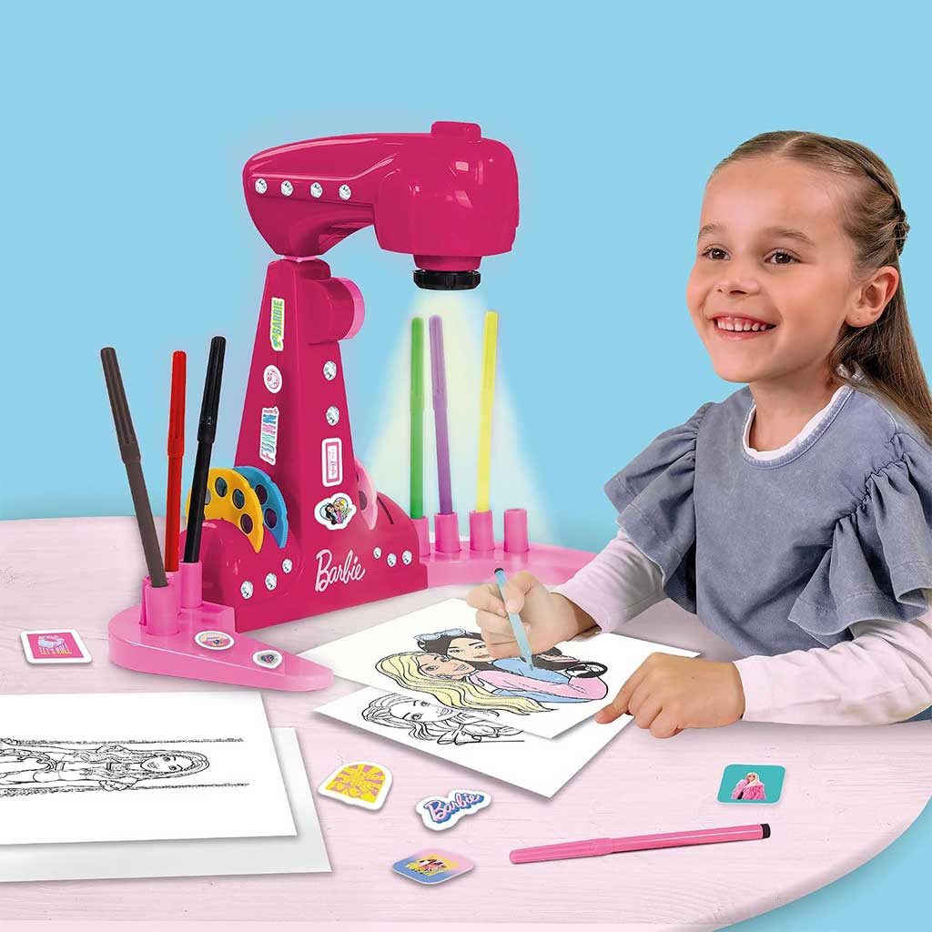 imagen de Set de colorear con proyector de Barbie - Lisciani 2