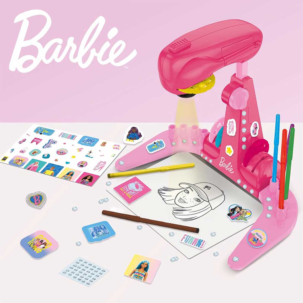 imagen de Set de colorear con proyector de Barbie - Lisciani 3