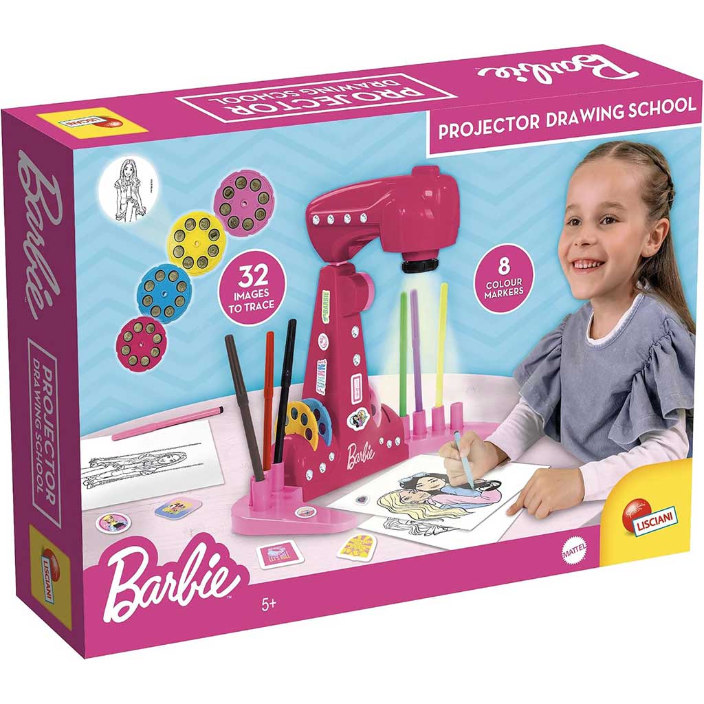 imagen de Set de colorear con proyector de Barbie - Lisciani 1