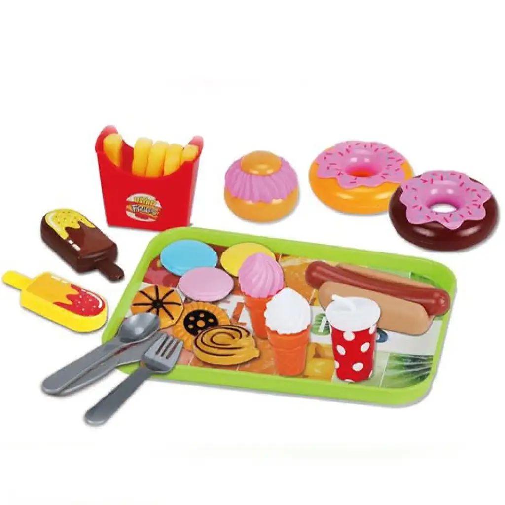 imagen de Set de comida con donuts y Hot-Dog 2