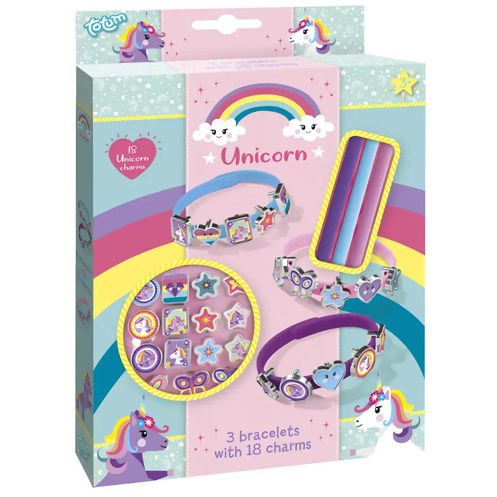 imagen de Set de creación de pulseras de unicornio - Totum 2