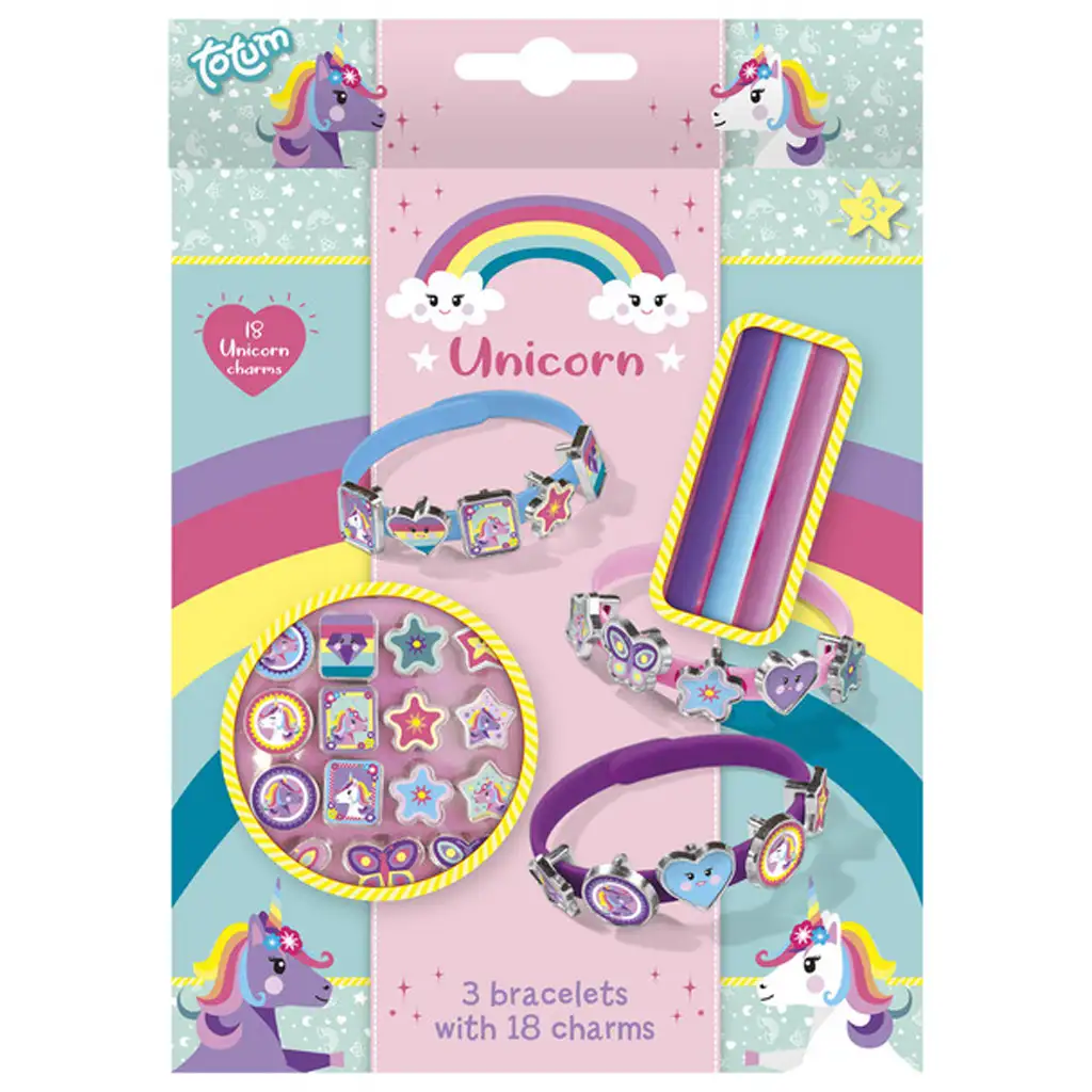 imagen de Set de creación de pulseras de unicornio - Totum 1