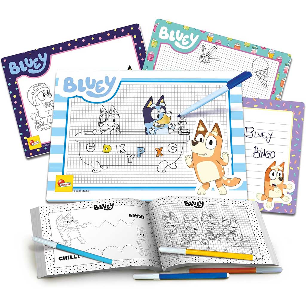 imagen de Set de escuela de dibujo Bluey - Lisciani 2