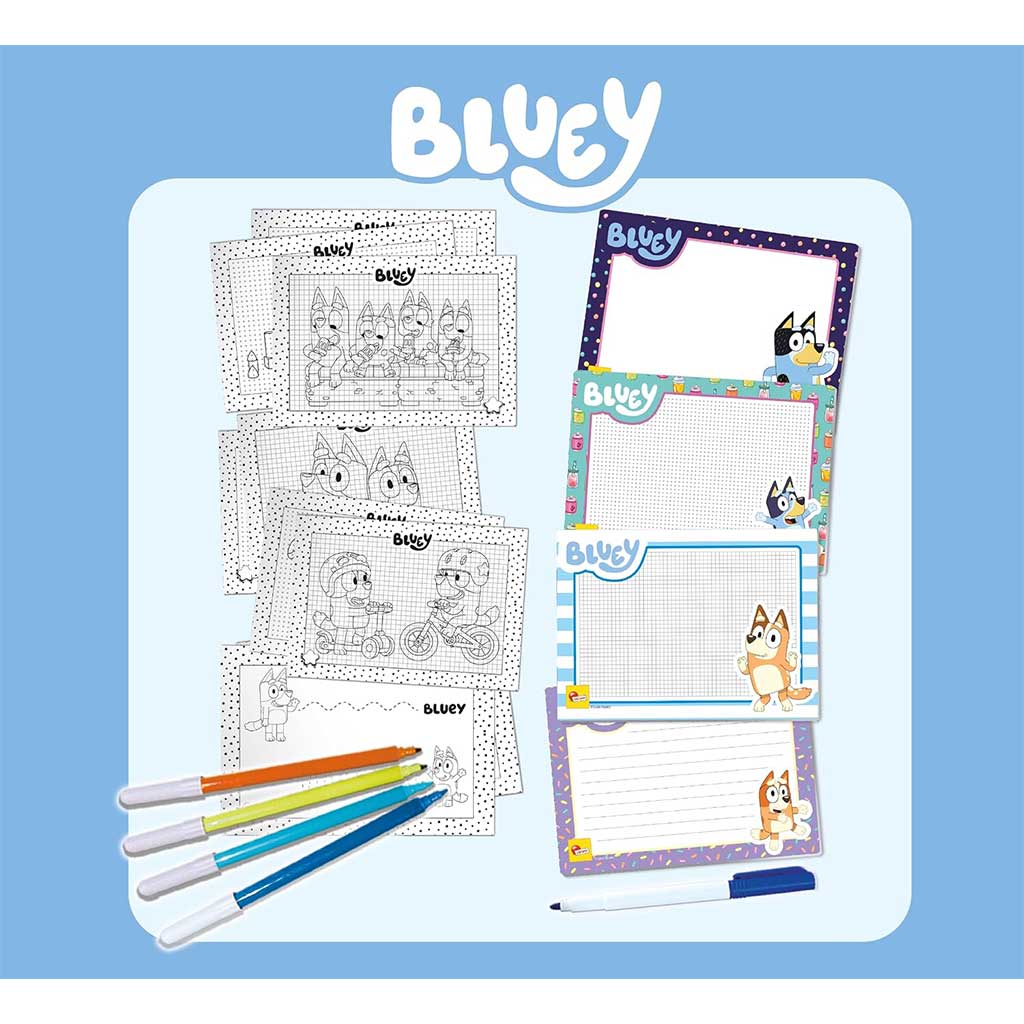 imagen de Set de escuela de dibujo Bluey - Lisciani 3