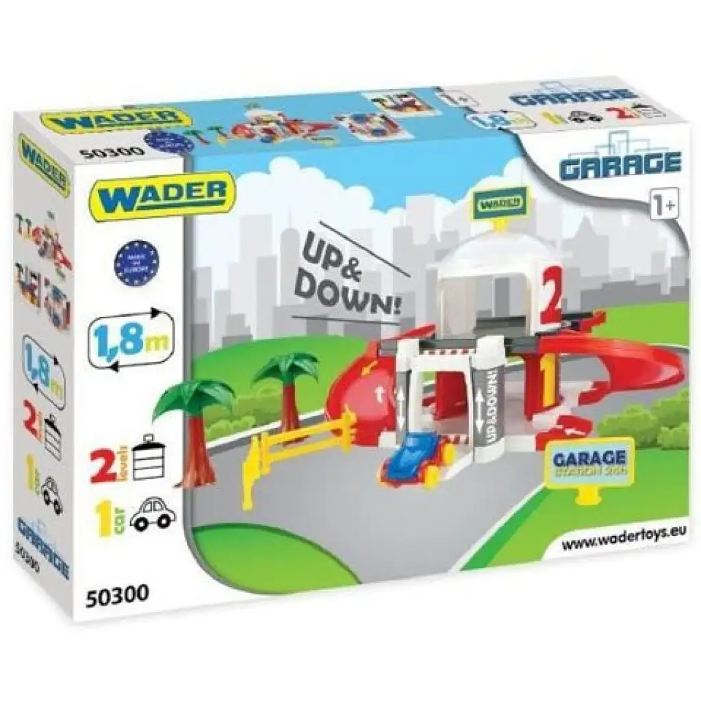 imagen de Set de garaje de dos pisos con ascensor - Wader 1