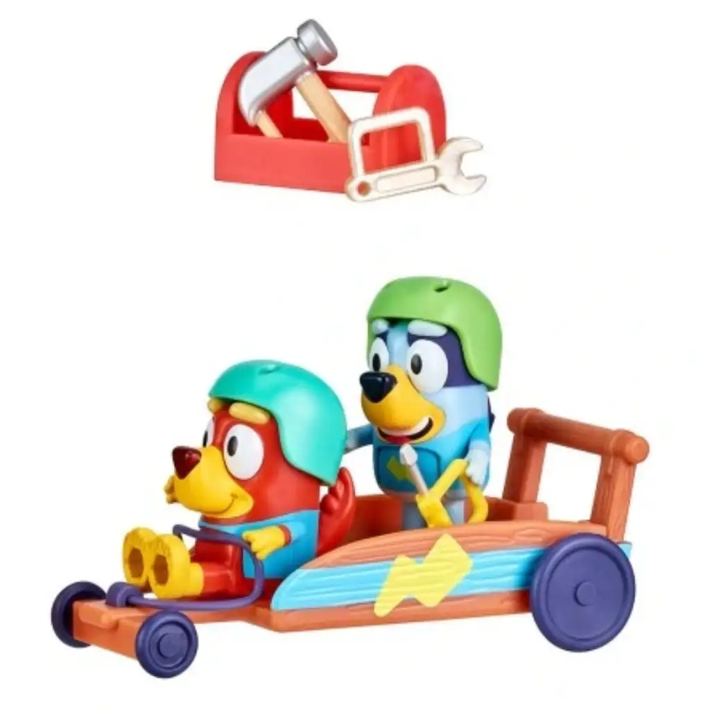 imagen de Set de Go-Kart de Bluey con 2 figuras 2